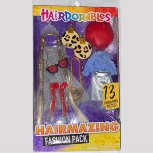 Hairdorables Hairmazing Fashion Pack 13 Fabulous Pieces Doll Accessories